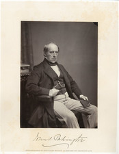 William Walker, John Pakington, British Conservative Politician Vintage Albu picture