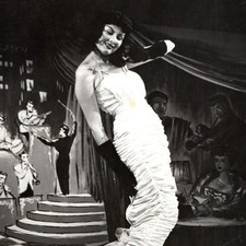 ID'd c1950s Los Angeles, CA Studio Photo Brandy Jones Burlesque Dancer G&S Film picture