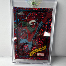 Topps Chrome Marvel 2025 Spider-Man #101 Topps Employee Exclusive ***02/62*** picture