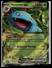 SV: Scarlet & Violet 151 #003/165 Venusaur ex picture