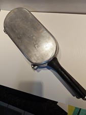 Vtg Miracle Maid Cookware Hinged Folding Cast Aluminum Omelet Fish Pan G2 picture