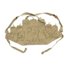 Surplus Vietanm War Chinese Type 56 Chest Rig Ammo Bandolier Pouch Original picture