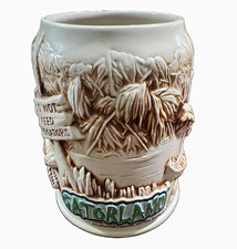 Gatorland Alligator Relief Ceramic Mug Florida Theme Park Souvenir picture