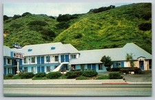 Malibu Shores Motel Coast Beach Vintage Postcard California Hwy 101 picture