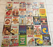 Lot 30 Vintage MAD Magazines 1979-84, 209-19,221-34,236-38,241 E.T.Indiana Jones picture
