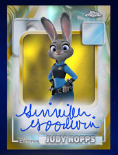 Digital 2026 Topps Chrome Disney Judy Hopps Auto  Gold /50 picture