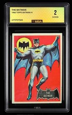 1966 TOPPS BATMAN #1 THE BATMAN MBA 2 picture