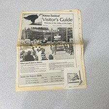 Haines Sentinel Visitors Guide Newspaper Vtg 1988 Alaska AK picture