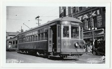1930s Lewiston Maine Sabattus Streetcar 130 Figure 8 Trolley Taxi Original Photo picture