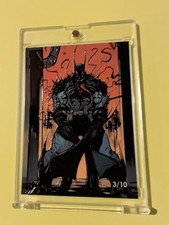 GORKEM DEMIR VENOMIZED ABSOLUTE BATMAN EMBOSSED PAPER C... LTD 10 BRAND NEW picture