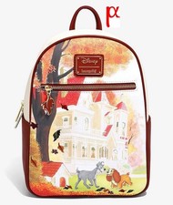 Loungefly Disney Lady and the Tramp Home Autumn Leaves Mini Backpack Exclusive picture