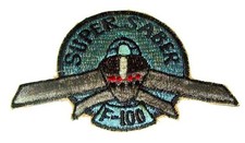 SCARCE ORIGINAL 1960's THAI MADE USAF F-100 SUPER