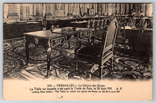c1910s Versailles La Galerie Des Glaces Table France Antique Postcard picture