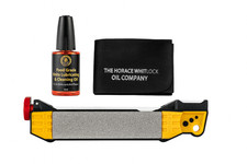 Horace Whitlock’s 6-in-1 Portable Knife Sharpener / Knife Blade Lube & Cloth picture