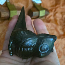 Anthropologie Cast Iron Owl Doorstop picture
