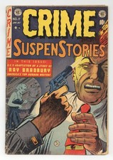 Crime Suspenstories #17 GD- 1.8 1953 picture