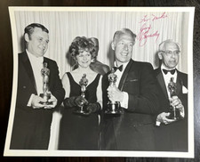 Vintage 1968 George Kennedy Signed 8X10 Glossy Photo Oscars Movie Actor No COA picture