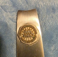Vintage FHA Hero Letter Opener Latama Stainless Steel Japan picture