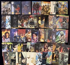 1993-1995 Topps Star Wars Galaxy Lot w/ Foil, Gold Stamp, Promos picture
