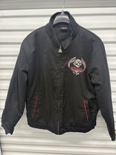 Harley Davidson Las Vegas Skull Soft Riding Jacket Vintage picture