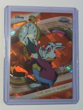 2025 Topps Chrome Disney Sapphire The White Rabbit #180 Orange Refractor 02/25 picture