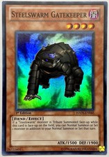 HA05-EN045 Steelswarm Gatekeeper - Super Rare 1st Edition Near Mint YuGiOh Card picture