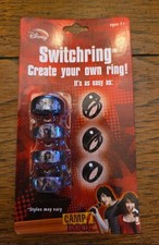 NEW Vintage 2008 Disney Camp Rock Switchring Interchangeable Rings Set NIP 2008 picture