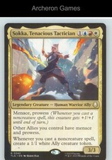Sokka, Tenacious Tactician TLA 242 R MTG Card NM/EX+ picture