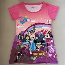Hong Kong Disneyland HKDL T-shirt short Sleeve Alice, Chan, Elsa, Princess picture