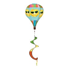 Briarwood Lane Hello Summer Sun Hot Air Balloon Spinner 54x12 picture