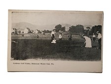 c. 1907-15 Postcard: Caldeno Golf Links - Delaware Water Gap, PA picture