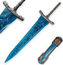 48 Inch Full Metal Blue Dark Moon Greatsword,Maliketh'S Black Blade Sword ER Swo picture