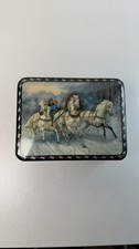 Vintage Alexander Nikolaevich Mikheev  Russian Lacquered Box picture