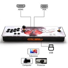 Pandora's Box Arcade Game Console Customizable Controls 720P HD Plug & Play picture