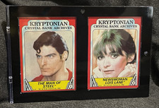 1981 DC Comics SUPERMAN II The Man of Steel and Newswoman LOIS LANE Cards NM-MT picture