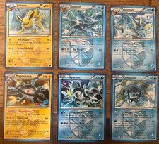 Pokemon Team Plasma Lot of 6: Deck Exclusives Glaceron Kyurem Vaporeon Magnezone picture