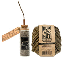 Thick Hemp Wick 100ft + Hemp Wick Jar Dispenser Bundle 100% Natural Lighter 2mm picture