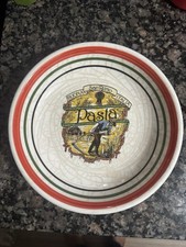 Vintage Buona San Remo Italia Pasta Bowl Made in Italy Ceramic Serving Bowl 8” picture