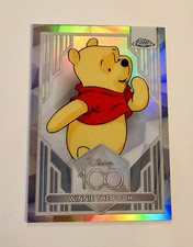 Topps Chrome Disney 100 2023 Winnie the Pooh Trading Card #33 Refractor picture