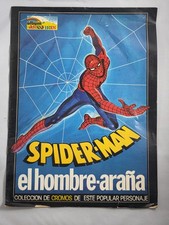 Vintage 1977 Àlbum Arco Iris Spider-Man Sticker Album Empty Costa Rica picture