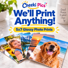 We'll Print Anything Professional Custom 5x7 Glossy Photo Print picture