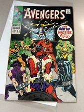 The AVENGERS 54. 1968. First Cameo Appearance Ultron. 9.0 VF/NM picture