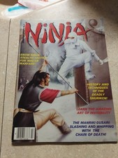 The Original Ninja Warrior Special No.2 1984 With Poster Nice picture