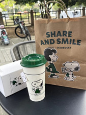 Japan Starbucks x Peanuts Snoopy White Reusable Cup 473ml Limited 2025 New picture