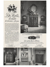 Vintage Du Mont TV Magazine Print Ad 1951 20th Year As A Pioneer New York City picture