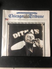 Mike Ditka (1939-2026) - DA COACH - Chicago Tribune Newspaper - 10-10-26 picture