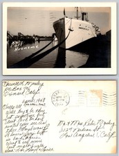 Standard Port Hueneme California American Sailor Ship Postcard picture