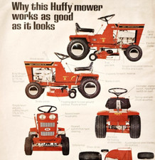 1971 Huffy Caprice Lawn Mower Advertisement Agriculture Rider Garden Care DWF11 picture