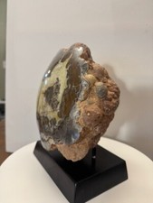 Canyon Rim Thunder Egg - Free Form Polished - Unique Tube Formation - Agate picture