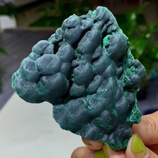 168G Natural malachite transparent cluster rough mineral crystal Sample picture